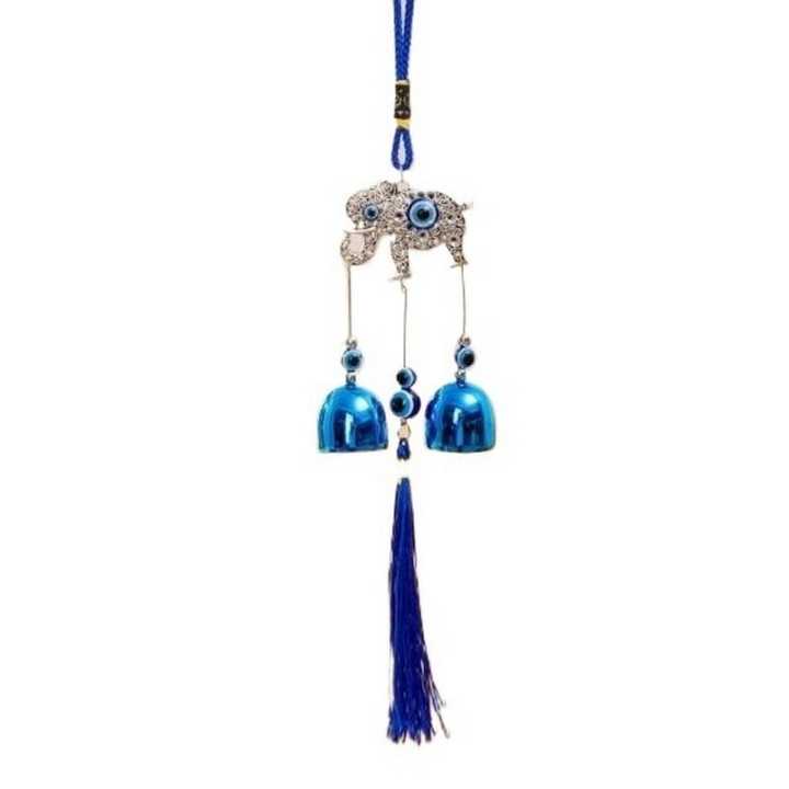 Evil EYE With Elephant Wind Chime | Daraz.com.np