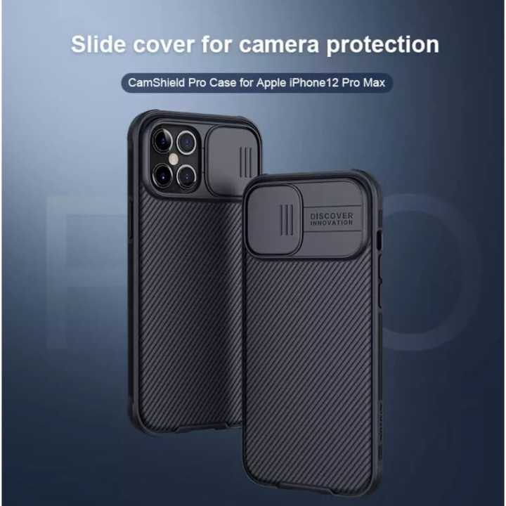 Nillkin%20Camshield%20Pro%20Cover%20Case%20For%20Apple%20Iphone%2012%20Pro%20Max%20-%20Image%204