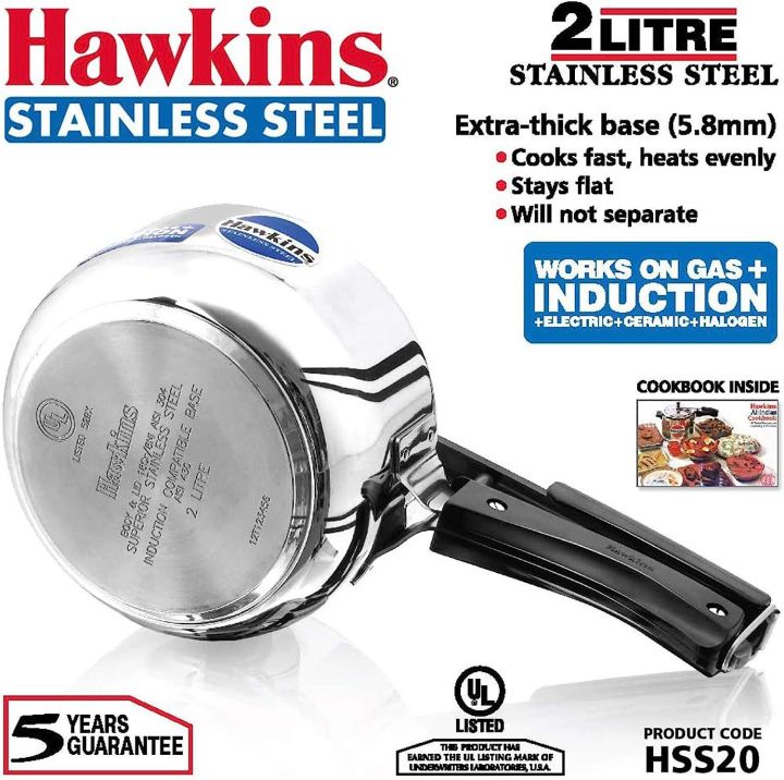 Hawkins%20Hawkins%20Stainless%20Steel%20Pressure%20Cooker%20(B25)-%202%20Litre%20-%20Image%203