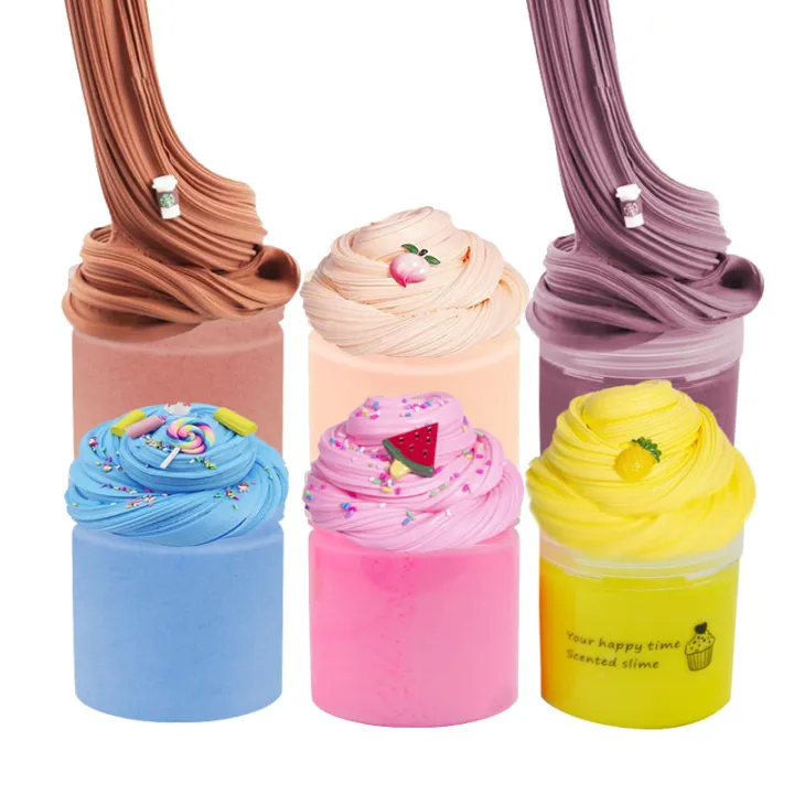 Mud Fidget BNproduct New Design 4 Pack DIY Play Dough Mud Stress Reducer Non ...