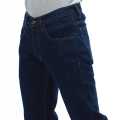 Navy Blue Stretchable Premium Jeans For Men. 