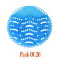 Urinal Screen Gel Toilet Deodorizer Odour Remover Air Freshener - Pack Of 20. 