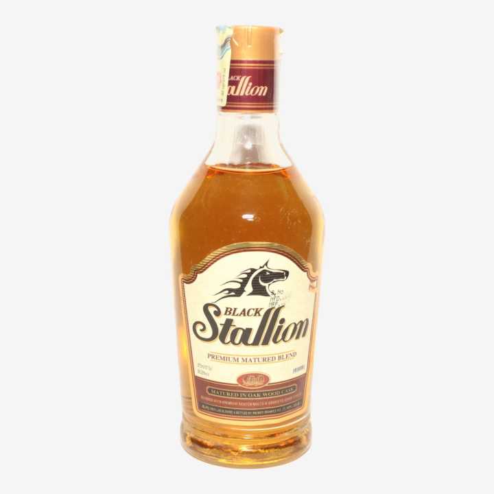 Black Stallion Premium Matured Blend Whiskey 375ml