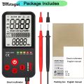Difutagui Sutuiying BSIDE New Digital Multimeter Smart 9999 DC/AC Voltage Tester Original Capacitance Resistance Diode NCV HZ Live Wire Detection Test. 