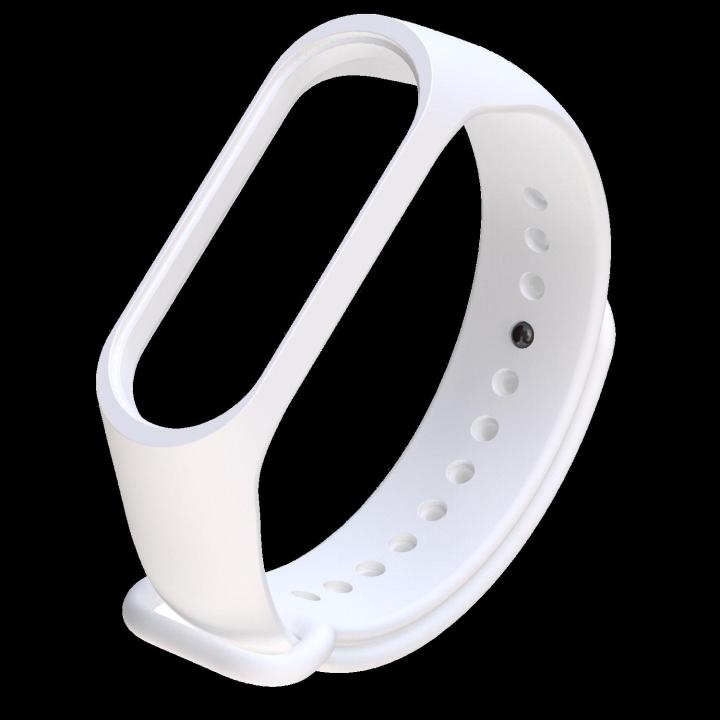 Straps%20For%20%20Mi3%20Bracelet%20Silicone%20Rubber%20Wristband%20Wrist%20Band%20%20(%20White%20)%20-%20Image%203