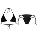 bikini sissy panties big bag suit bra men's underwear men's seat belt cropped top navel suit body. 
