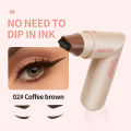 Cross-border Southeast Asia SHEDOES Love Eyeliner Seal Waterproof and sweatproof long-lasting bendable lazy eyeliner. 