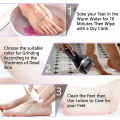 Electric Callus Remover for Feet, Rechargeable Foot Scrubber Foot File Hard Skin Remover Pedicure Tools Set for Feet Electronic Callus Shaver Waterproof Pedicure kit for Cracked Heels and Dead Skin with LED Light and 3 Roller Heads. 