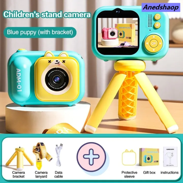 Anedshaop%20S11%20Kids%20HD%20Digital%20Mini%20Camera%20Dual%20Lens%202point4inch%20women>women%20IPS%20Screen%20Built%20In%20Battery%20Selfie%20Tripod%20-%20Image%208