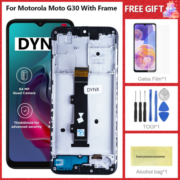 Clearance sale High Quality LCD Display For Motorola Moto G30 XT2129-1 XT2129-2 LCD Touch Screen Digitizer Assembly Replacment For PAML0000IN