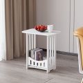 Modern minimalist storage Nordic coffee table bedside table bedroom locker small table living room mini square table side table. 