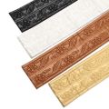 Fashion Waterproof Ceiling Decorative Strip Wall Border Skirting Wall Stickers Baseboard Wallpaper Home Decoration. 