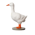 Duck Lamp, 3D Duck Table Lamp, Lifelike LED Lamp, Resin Duck Night Light with USB, 1PCS White. 