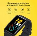 Honor Watch ES (Black, 4.16cm (1.64") AMOLED Touch Display) 95 Workout Modes, Automatic Workout Recognition, 12 Animated Workout Courses, Fast Charge, SpO2, Stress, Sleep Monitor, Watch Face Store. 