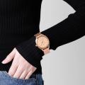 NaviForce NF5044 Elegant Simple Minimalist Dial Stainlees Steel Watch for Women - Rosegold. 