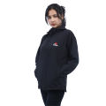 Black Color Lightweight Windcheater for Women. 