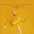 Baby Manicure Set: Safety Care Nail Trimmer, Clipper, Scissor, Tweezers - 4-Piece Essential Tool Kit. 