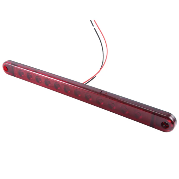 2X%2012LED%20Stop%20Light%20Tail%2012V%20Brake%20Lamp%20Bar%20Truck%20Trailer%20Lorry%20Bus%20Brake%20Identfication%20Lights%20-%20Image%205