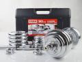 30kg Adjustable Dumbells Set With Connector. 
