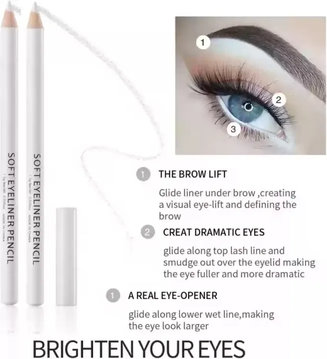 Drama%20Line%20White%20Eyeliner%20Pencil%201.1g%20-%20Eye%20Lift%20&%20Dramatic%20Makeup%20-%20Image%208