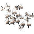 20pcs Mini SPDT Micro Slide Switch 4mm Toggle 1P2T Toggle Switch Vertical 2 Position Micro Switch Electronic Board. 