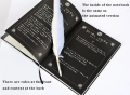 Death Note Notebook With Feather Pen | Soft Rubber Cover Death Note Printed Notebook With Feather Pen. 