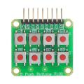 helper Micro Switch 2x4 Matrix Keyboard 8 Bit Keyboard External Keyboard Expansion Board Module. 