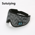 Sutuiying VIP Sleep Headphones, Bluetooth 5.0 Wireless 3D Eye Mask, Headset with Microphone, Side Breathable, Sleeper, Travel Phone and Music. 