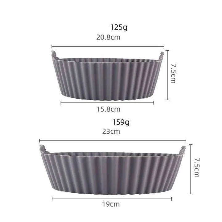23cm%20Airfryer%20Paper%20Silicone%20BBQ%20Basket%20Mat%20Reusable%20Oven%20Baking%20pizza%20Tray%20Nonstick%20pot%20Liner%20Replacement%20Grill%20Pan%20-%20Image%206