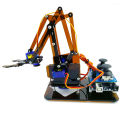 SG90 4 DOF Unassembly Acrylic Mechanical Arm Robot Manipulator Claw For Arduino Maker Learning DIY Kit Robot. 