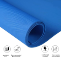 Slip Resistant 6mm Embossed Yoga Mat For Yoga And Stretching. 