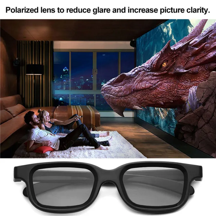 8Pcs%20Polarized%20Passive%203D%20Glasses%20for%20Cinema%20IMIX%20Screen%20-%20Image%205