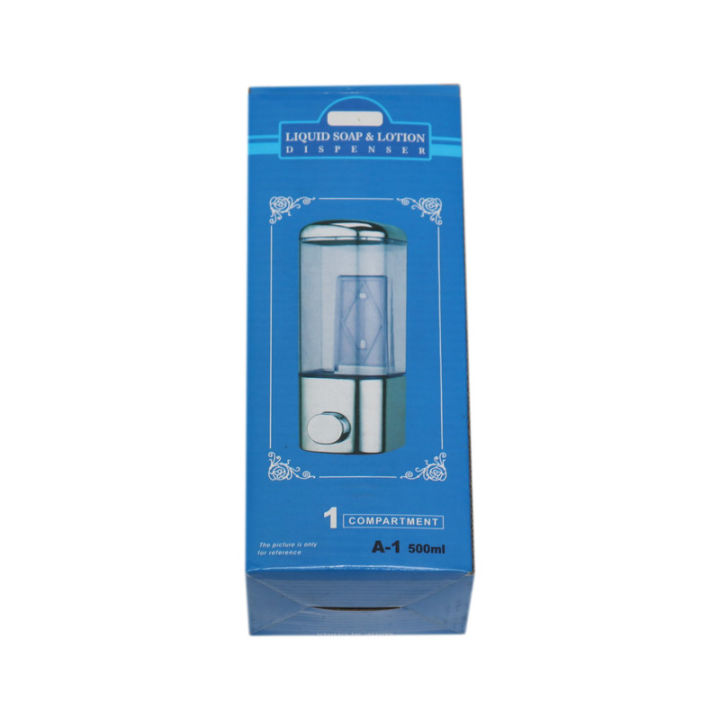 Wall%20Mounted%20Silver%20ABS%20Plastic%20A1%20Liquid%20Soap%20&%20Lotion%20Dispenser%20500ML%20-%20Image%207