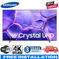Samsung 55 Inch Crystal 4K UHD Smart TV UA55U8500 | 3 Year Full Warranty | Slim Bezel Metal Design | Crystal Processor 4K | HDR10+ | Wi-Fi & Bluetooth | Tizen OS | Q-Symphony Sound. 