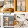 NOVA Stackable Plastic Fridge & Kitchen Storage Containers with Lids, Freezer & Cabinet Organizer Bins By Godam Online. 