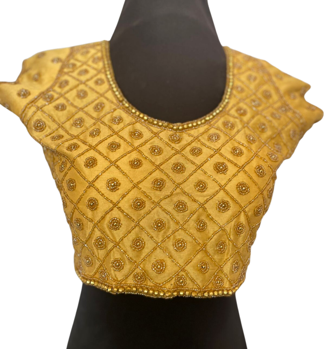 Readymade%20Women%20Traditional%20Clothing%20Formal%20Embriodery%20and%20pote%20work%20Blouse%20in%20White,%20Black,%20Yellow%20and%20Multi-colour%20option.%20-%20Image%202