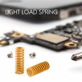 8Mm Od 20Mm Long Light Load Compression Mould Die Spring Yellow Compression Mould Die Spring for the 3S Bed 20Pcs. 