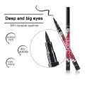 36h Black Eyeliner Pencil Long Lasting Waterproof Liquid Eyeliner Pen Natural Eye Liner Makeup| Eye Liner (Black) (pack of 1) Matte Finish. 