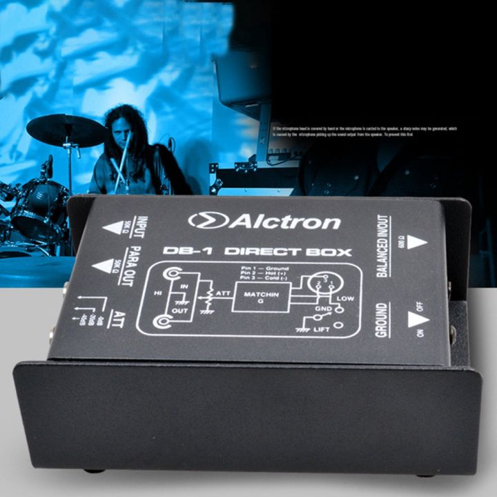 JINMY%202X%20DB-1%20Single%20Passive%20Impedance%20Converter%20DIBOX%20Front%20Stage%20Effector%20DI%20Box%20-%20Image%208