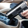 ARELENE Portable Wireless Car Vacuum Cleaner Handheld Powerful Vacuum Cleaner for Car Cordless Home Appliance Mini Cleaner Red. 