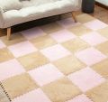 Cutting Free Splicing Floor Mats Home Living Room Bedroom Full Floor Mats Machine Washable Plush Thickened Crawling Mats. 