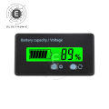 New -GY Tester Voltage Indicator Lead 73V6-LCD Lithium Battery Capacity Voltmeter 6S. 