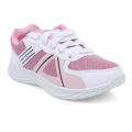 Titex Pink&White Color Simple Fashionable Sneakers For Women-1103. 