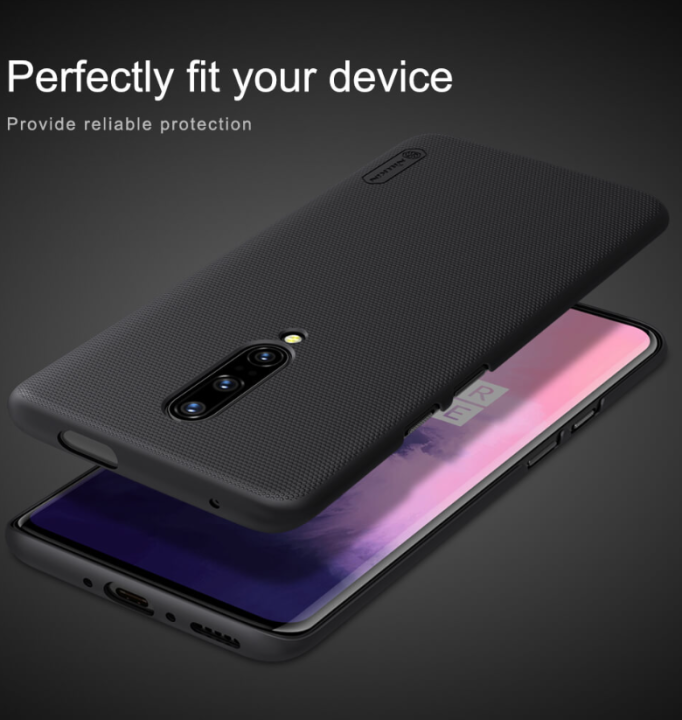 Nillkin%20Super%20Frosted%20Shield%20Matte%20Cover%20Case%20For%20Oneplus%207%20Pro%20-%20Image%204