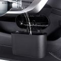 DISICHEN Luxury Portable Car Trash Can Hanging Mini Vehicle Garbage Organization With Lid Multifunctional Folding Automotive Garbage Storage Box. 