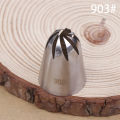 901 902 903 904 Stainless Steel Large Size Close Star Piping Nozzle Cream Icing Tips Cake Fondant Kitchen Baking Tool MENGYU. 