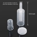 Fermentation Lids Kit,Airlock for Fermentation Air Locks with Black Grommets Airlock Bubble for Beer and Wine,Jar. 