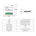 2X Tuya Smart Life ZigBee Switch Electricity Energy Monitor KWh Din Rail 16A Socket Mini Module. 