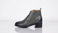 Genuine Leather Female Grey boot, Black Horse, BHL-2. 