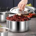 5pcs Stockpot Set Stainless Steel Dekchi Set. 